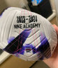 耐克（NIKE）足球 标准5号球 NK ACADEMY 英超比赛用球 FB2985-104 白紫 实拍图