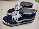 VANS范斯官方 SK8-Mid中帮海军蓝个性减龄男鞋女鞋板鞋 蓝色 41 实拍图