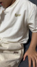 迷你巴拉【mini亲子】男童女童儿童短袖T恤成人一家三口宽松柔软 【A款亲子款】奶白10501 110cm 实拍图