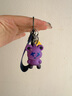 昀翕变色龙熊汽车钥匙扣挂件卡通款钥匙链精致情侣可爱书包挂饰锁匙扣 变色熊【紫色】 实拍图