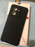 卡莱澳 小米红米K60至尊版手机壳 redmi k60至尊版全包磨砂防指纹防摔软壳 黑色 6.67英寸 实拍图
