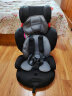 好孩子（gb）高速汽车儿童安全座椅五点式安全带CS618黑灰色9个月-12岁 实拍图