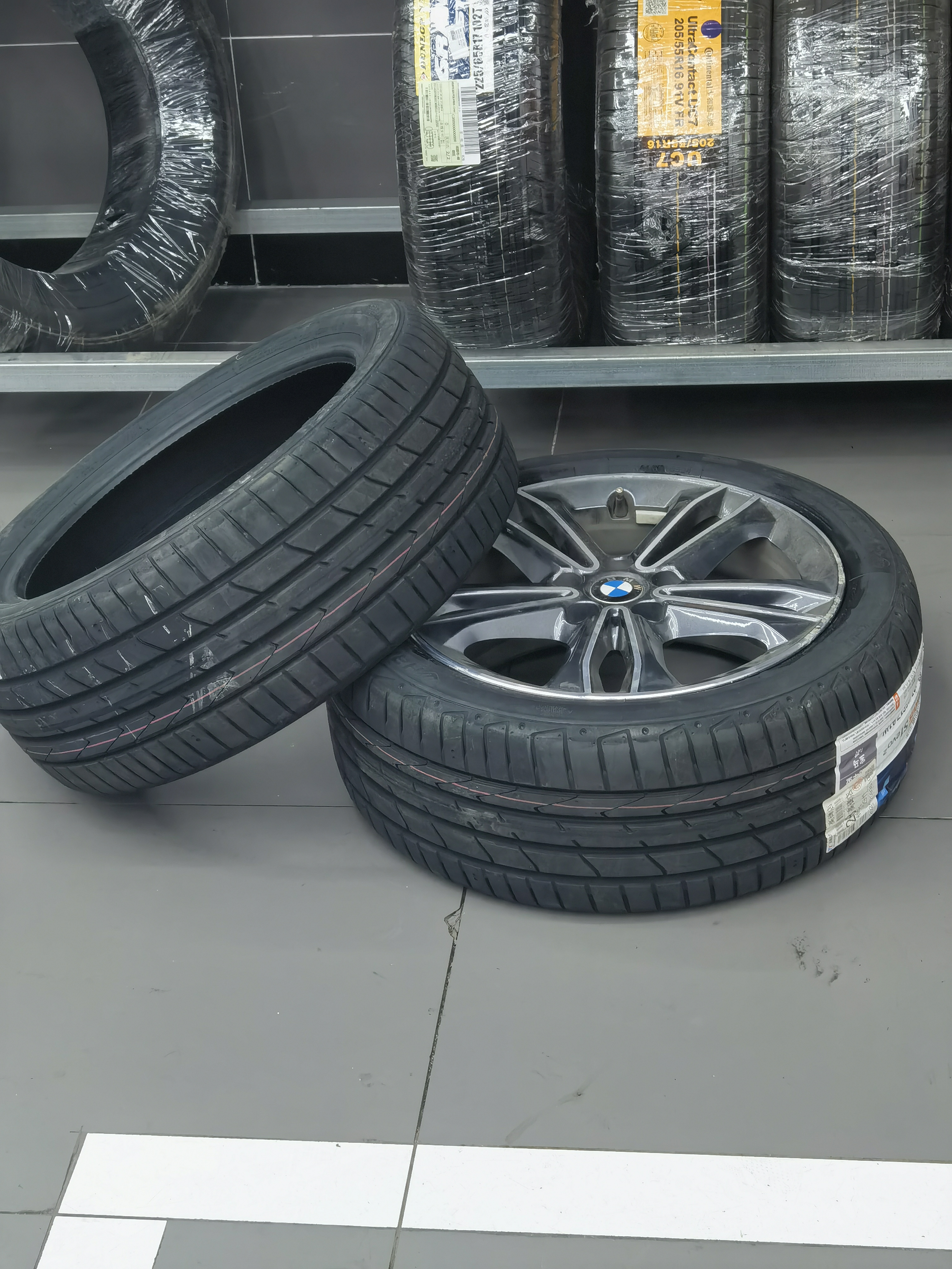 韩泰（Hankook） 韩泰防爆轮胎 韩泰 225/45R17 91W*原配宝马118/320 Ventus S1 evo2 K117B 缺气保用 实拍图