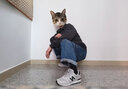 NEW BALANCE 官方休闲鞋男鞋女鞋简约经典舒适百搭时尚轻便复古运动鞋565系列 灰色 ML565CLG 37 (脚长22.5cm) 实拍图