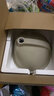 FOAO陶瓷台下盆洗手盆家用嵌入式方形阳台洗脸面盆洗漱洗衣小尺寸单盆 20寸椭圆外径495*405*200 单盆配下水器固定架 实拍图