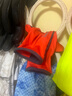 NatureHike挪客夏季薄款全指防滑手套男女户外跑步运动登山骑行骑车徒步爬山 橘红 L 实拍图