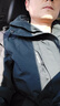 啄木鸟冲锋衣男春秋季外套男新款三合一户外防风登山服进藏旅游衣服 5518-1男-军绿三合一 XL （建议100-120斤） 实拍图