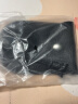 QIGER真牛皮多功能钥匙包抽拉式迷你小巧简约锁匙包大容量男女钥匙通用 睿智黑 实拍图