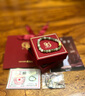 周大生金镶玉手链和田玉黄金手串生日礼物送女友妈妈 双面金佛-小版 实拍图