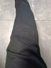俊欣鸟秋冬厚款男士四面弹力休闲裤男直筒针织裤免烫抗皱中年男裤长裤子 511#黑色【厚款不加绒】 34 码=2尺7腰围 实拍图