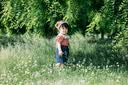 幼歌（YOUGE）婴幼儿2024新款法式卡通翻领短袖衬衫轻柔草莓儿童上衣 小红格 90 cm 实拍图