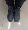 ZHR马丁靴女秋冬复古英伦靴子女时尚百搭加绒短靴女 ES08A 黑色 40 实拍图