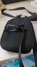 MDNG斜挎包男士2023新款夏季零钱钥匙手机包斜跨小背包迷你单肩女 黑色  实拍图