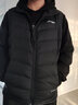 李宁（LI-NING）羽绒服男马甲秋冬季韦德系列加厚保暖时尚运动羽绒服背心男 标准黑 2XL 实拍图