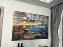 画大芬大芬高档客厅装饰画挂画沙发背景墙莫奈睡莲画世界名画美式油画床 A款莫奈作品 50*35黑边无框9mm磨砂纹理 晒单实拍图