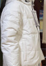 波司登（BOSIDENG）冬季经典女短款羽绒服小个子百搭休闲宽松连帽保暖外套B20145112E 糙白8003 160/84A 实拍图