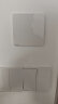 西门子（SIEMENS）空白面板 86型暗装开关面板 墙壁装饰白板 皓彩雅白 实拍图
