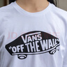 VANS范斯官方 男女情侣短袖T恤夏季滑板LOGO经典款白黑出游好物 白色 XS 实拍图