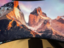 LG准4K OLED显示器 240Hz电竞游戏显示屏800R曲面屏 21:9带鱼屏0.03ms GTG 氛围灯 PBP PIP MLA技术  44.5英寸 45GS95QE 实拍图