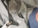 啄木鸟（TUCANO）卫衣男士潮流宽松圆领长袖t恤学生时尚休闲套头上衣男 灰色A 2XL  实拍图