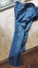 JEEP SPIRIT吉普牛仔裤男宽松夏季男士直筒裤微弹休闲男裤 磨白蓝色 36  晒单实拍图