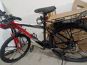 凤凰自行车成年人男女变速自行车青少年单车越野公路车学生山地自行车 铝架/蓝图变速/正新轮胎/十刀红 27速26寸【适合155-185cm】 实拍图