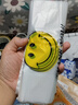 ubag塑料袋加厚一次性透明食品袋打包超市购物笑脸袋方便手提袋子批发 中厚20*33 500个【实惠装】 实拍图