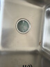 法恩莎（FAENZA） 水槽双槽304不锈钢拉伸洗菜盆厨房洗碗槽台上台下大容量一体盆 780X430 裸槽 实拍图