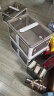 欧德威车载透明可折叠收纳箱学生书籍衣物玩具可折叠收纳箱家用收纳盒 茶色/静谧蓝 88L-超大号60*42*35CM 晒单实拍图