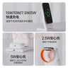 PZOZ【国家3C认证】三合一磁吸无线充电器适用苹果手机手表耳机apple iwatch充电宝带支架底座Magsafe 黑色【配TC快充线 附10000mAh磁吸充电宝】 实拍图
