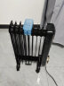 奥克斯（AUX） 奥克斯油汀取暖器电暖风机电暖器电油汀片省电静音节能电暖气家用 黑+金9片 实拍图