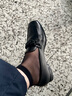 爱步（ECCO）单鞋女 夏季包头粗跟浅口单鞋 安妮208513 黑色20851301001 36 （偏大，建议选小一码） 实拍图