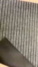 京东京造条纹拉绒入户垫 家用可裁剪除尘防滑吸水地垫进户门 灰色80*120cm 实拍图