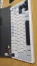 狼蛛（AULA）F75客制化机械键盘gasket结构全键热插拔无线三模蓝牙电竞游戏办公 冰川蓝  收割者轴 实拍图