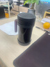 膳魔师（THERMOS）保温杯真空不锈钢把手男女泡茶水杯带茶漏办公带手柄杯子TCMF-501 黑色(不锈钢茶漏) 500ml 实拍图