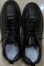 PUWEIKA鞋子男鞋2024年新款夏季休闲黑色板鞋软底轻便防滑男士商务皮鞋 黑色 40 实拍图