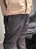 西克米里棉裤男外穿冬季防风防水男士羊羔绒保暖裤加绒加厚休闲运动裤子 376灰色直筒 3XL （150-170斤） 实拍图