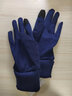 迪卡侬冬季手套男女加绒保暖骑行跑步防风可触屏全指套蓝色XL-4564022 实拍图