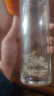 苏泊尔双层玻璃杯男家用商务办公泡茶杯子过滤车载水杯350ml-流光银 晒单实拍图