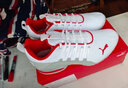 彪马（PUMA）缓震防滑支撑轻便跑步鞋男新款训练运动鞋AXELION193148 白-水泥灰-鲜红色-02 44.5 实拍图