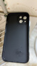 HOLDZU【天使眼】适用苹果15手机壳 iphone15保护套硅胶防摔镜头全包超薄磨砂高档男款女生新-石墨黑 实拍图