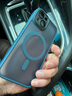 雅思恋 【强力磁吸充电】全包肤感磨砂黑适用iPhone17手机壳苹果手机保护壳MagSafe磁吸超薄渐变 宝蓝色 【简约高级，镜头全包】 iPhone 13 实拍图