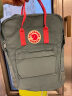 FJALLRAVEN北极狐双肩包Kanken背包超轻大容量露营双肩包 23510 664/319 霜绿/桃红 16L 实拍图