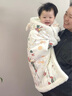 夏娃贝比（evebaby）婴儿披风斗篷冬季保暖外出宝宝儿童秋冬加绒外套衣婴幼儿防风披肩 圣诞欢迎会 三层夹棉 加厚款（可伸手） 实拍图