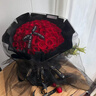 维尔斯真鲜花同城配送红玫瑰花束表白求婚送老婆女友生日礼物当日小时达 52朵红玫瑰花束【被爱包围】 实拍图