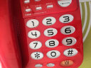 中诺电话机座机固定电话办公家用座机电话R键转接免电池双接口C168红色办公伴侣 实拍图