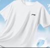 李宁短袖T恤速干【线下同款】运动短袖男女吸汗透气跑步上衣白色 XL 晒单实拍图