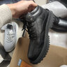戈耐棉鞋真皮冬天季加绒加厚保暖防滑软底商务休闲棉皮鞋二棉爸爸鞋子 黑色 真皮加绒款 41 码 (255mm) 实拍图