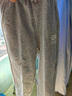 361°儿童夏季薄款长裤男童卫裤运动长裤女童秋冬保暖中大童休闲长裤 浅瓦花灰1501【加绒】 150 实拍图