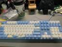 阿米洛（Varmilo） 海韵系列 阿米洛静电容V2  办公键盘  游戏键盘 键盘机械 海韵MA108键有线白灯 静电容V2樱花粉轴 实拍图